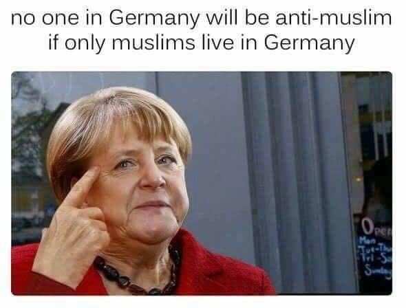 Merkel the Destroyer - meme