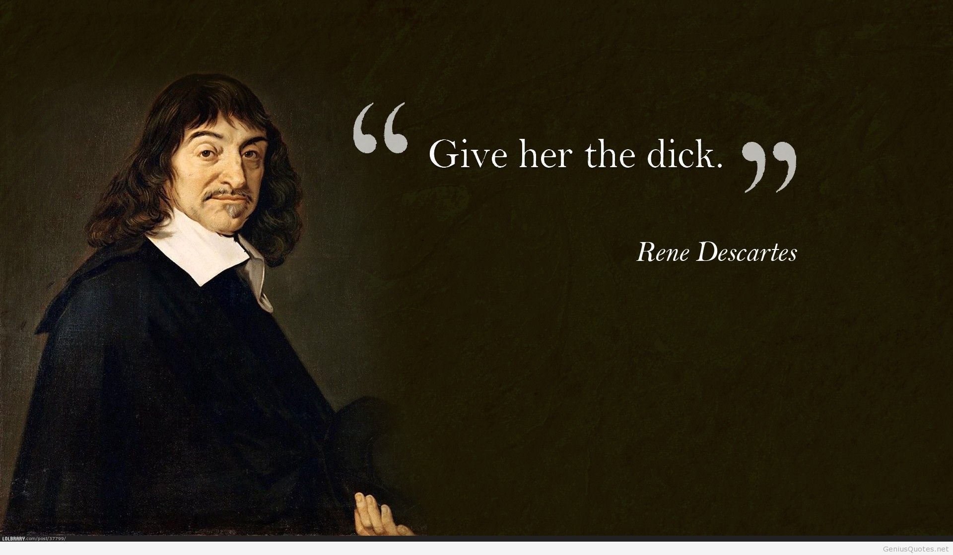 Give her the dick. - meme