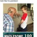 Grandpa gets a cochlear implant tattoo to look like his grandson
