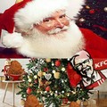 KFC its a santa clous