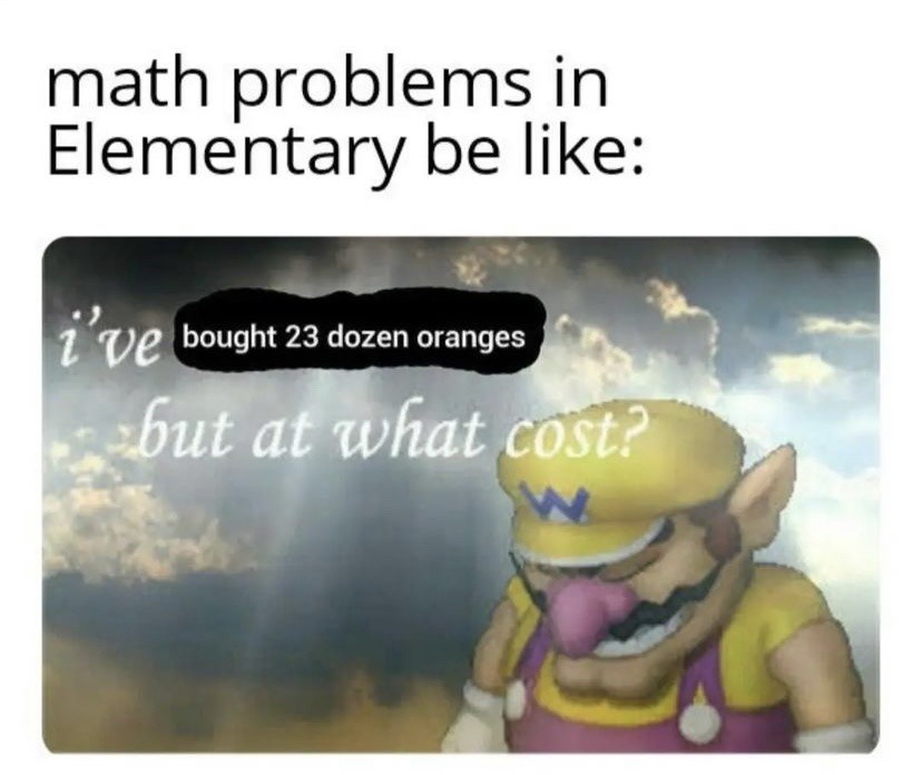back when math was easy - meme