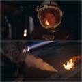 Fire in space