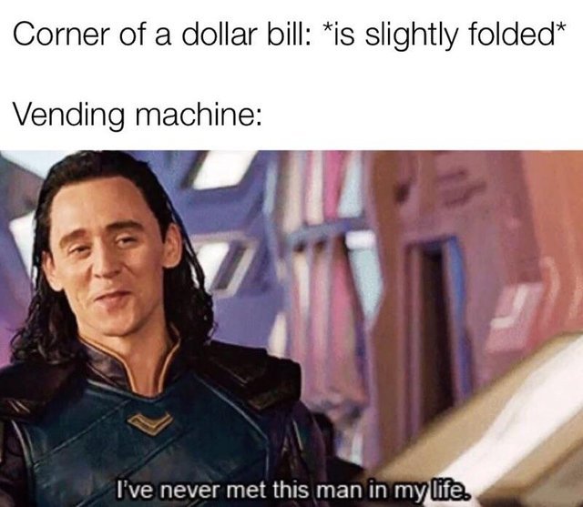 Please insert another bill - meme