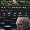 Minecraft does not suck