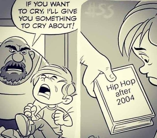 Hip hop after 2004 - meme