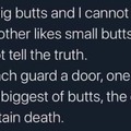 Big butts