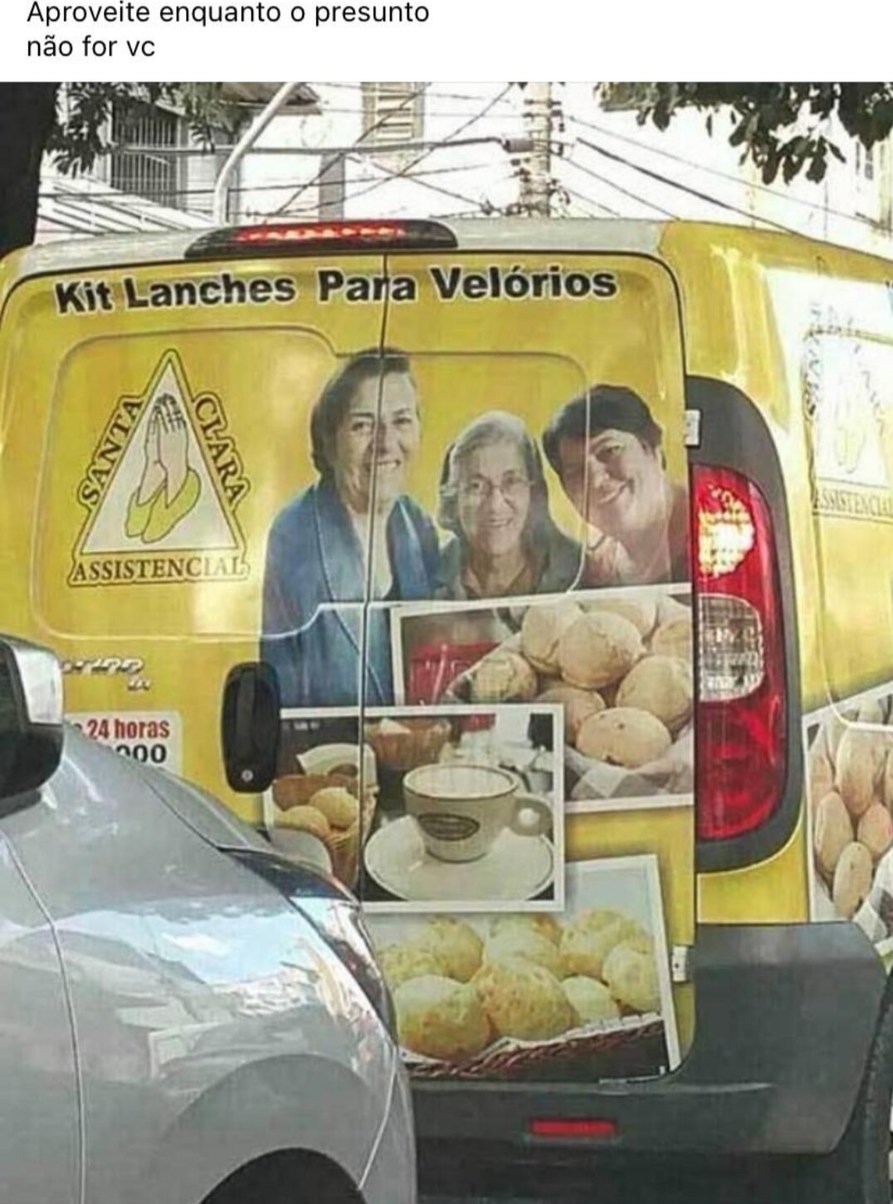 Pelo menos o presunto tá fresco - meme