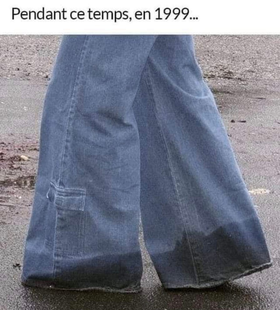 Pantalon en 1999 - meme