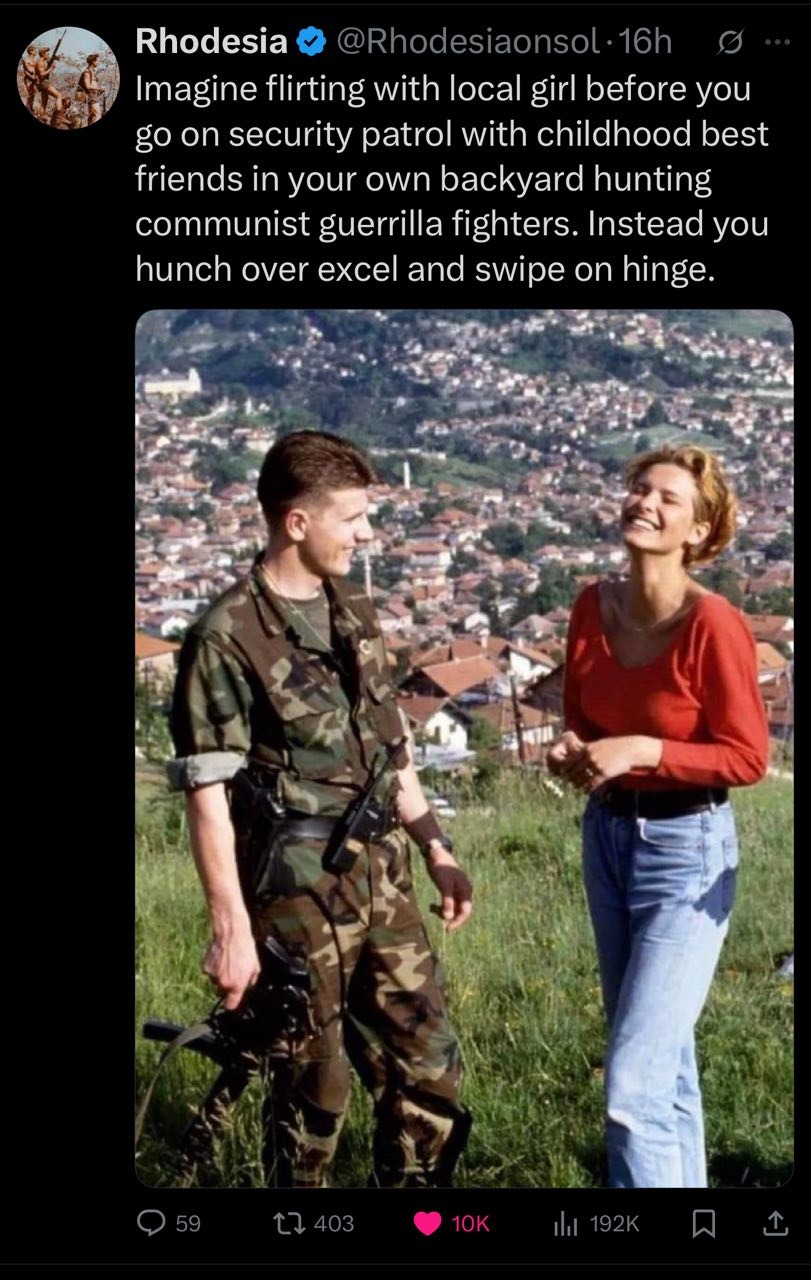 Maybe war isn't so bad - meme