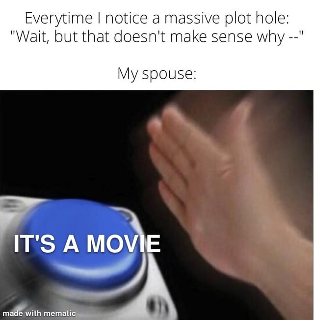 Plot hole - meme