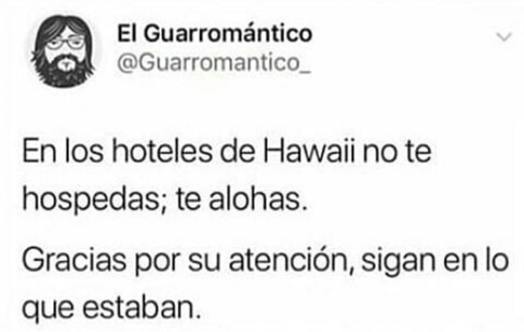 Aloha - meme