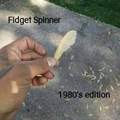 Old school fidget spinner