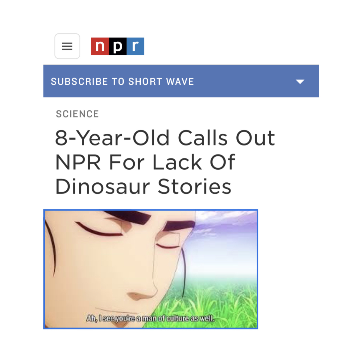NPR - meme