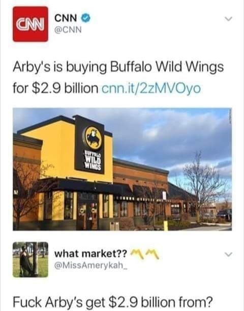 Arbys is underrated? - meme