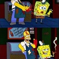 Homero y Bob esponja Pedaso de DUO