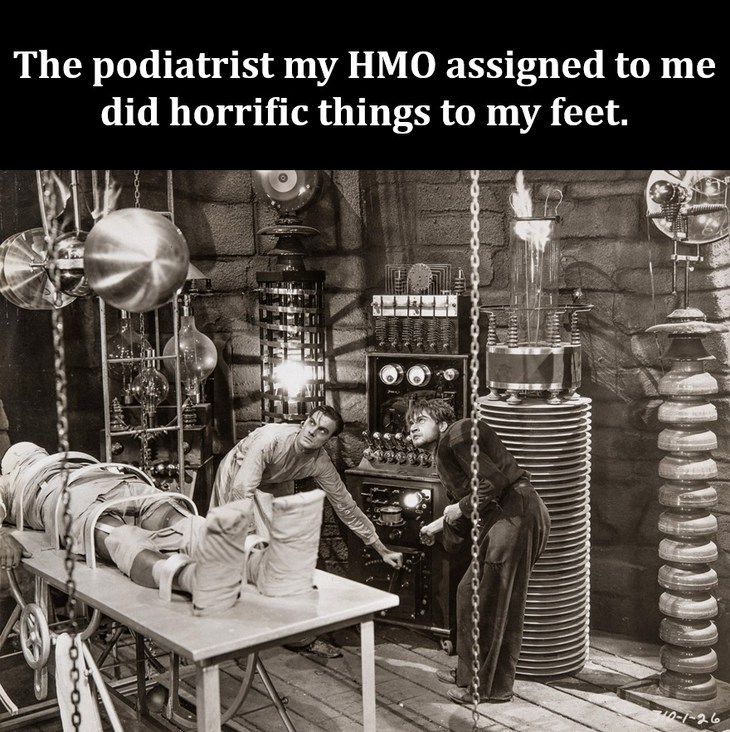 Bad Chiropodist - meme