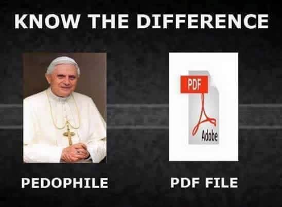 My priest taught me the difference. - meme