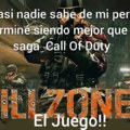 Kill zone es el mejor shooter en mi opinión