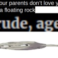 Floating rock