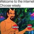 Welcome to the internet. Choose wisely