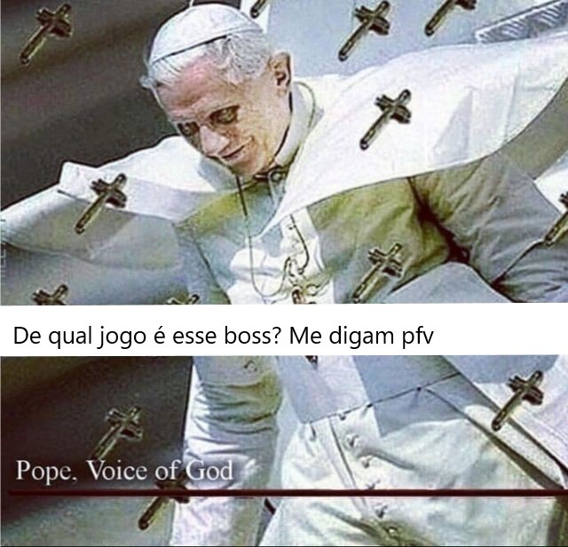 Pope, Voice of God - meme