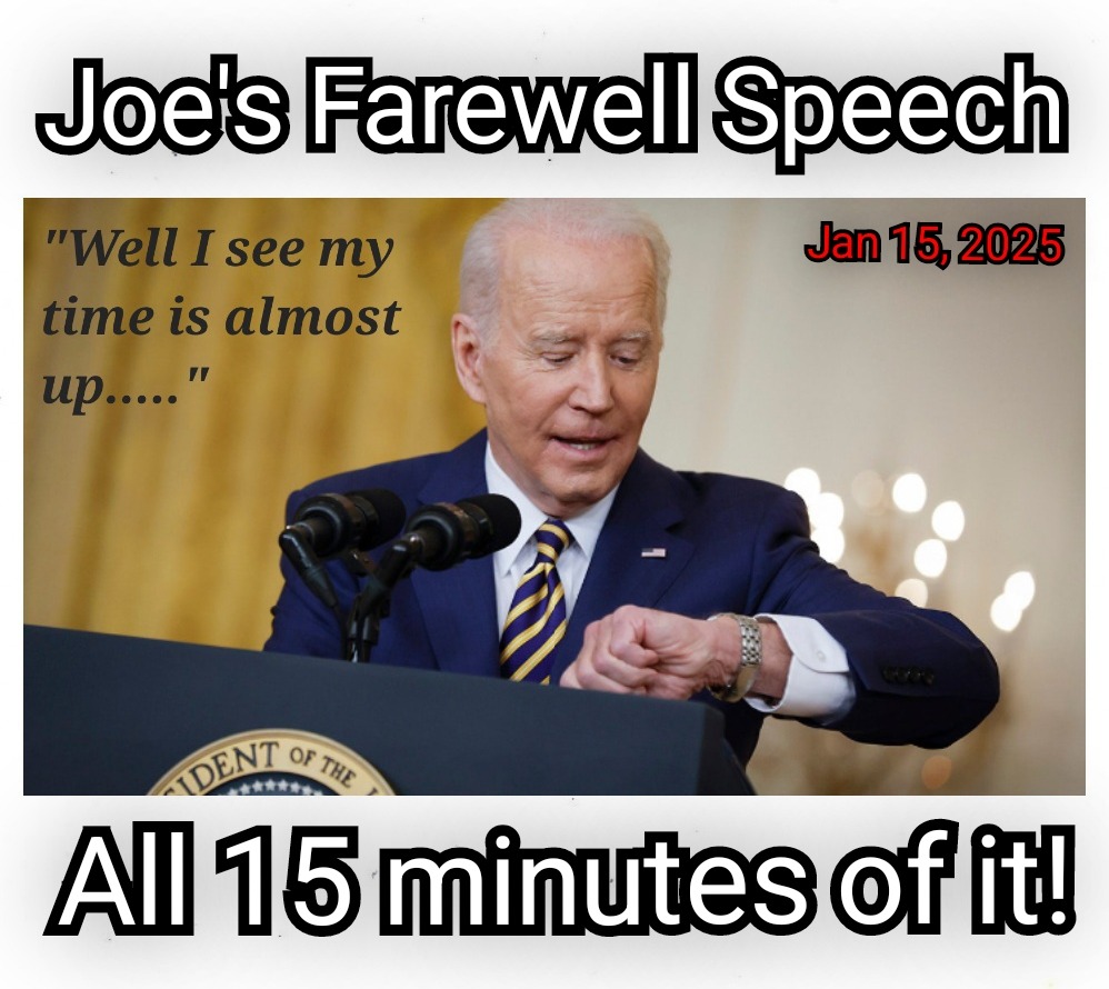 Just Enough Left To Pardon Himself - meme