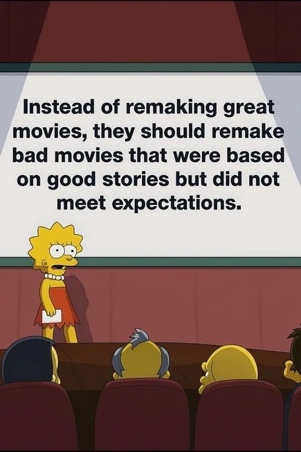 stop remaking classics, fix the flops - meme