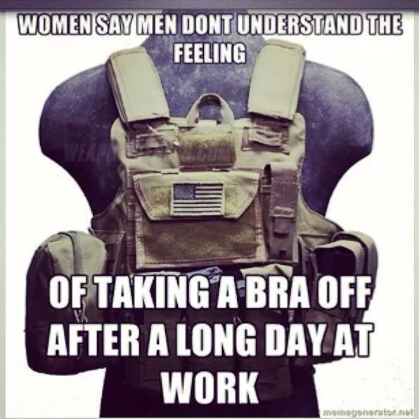 military and women - meme