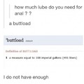That's a Bitchload of lube
