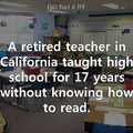 retired teacher