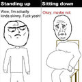 Sitting vs Standing