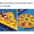 pizza floaties