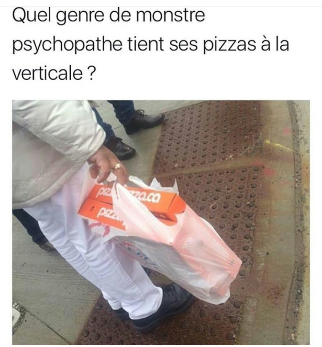 Pizza foutu - meme