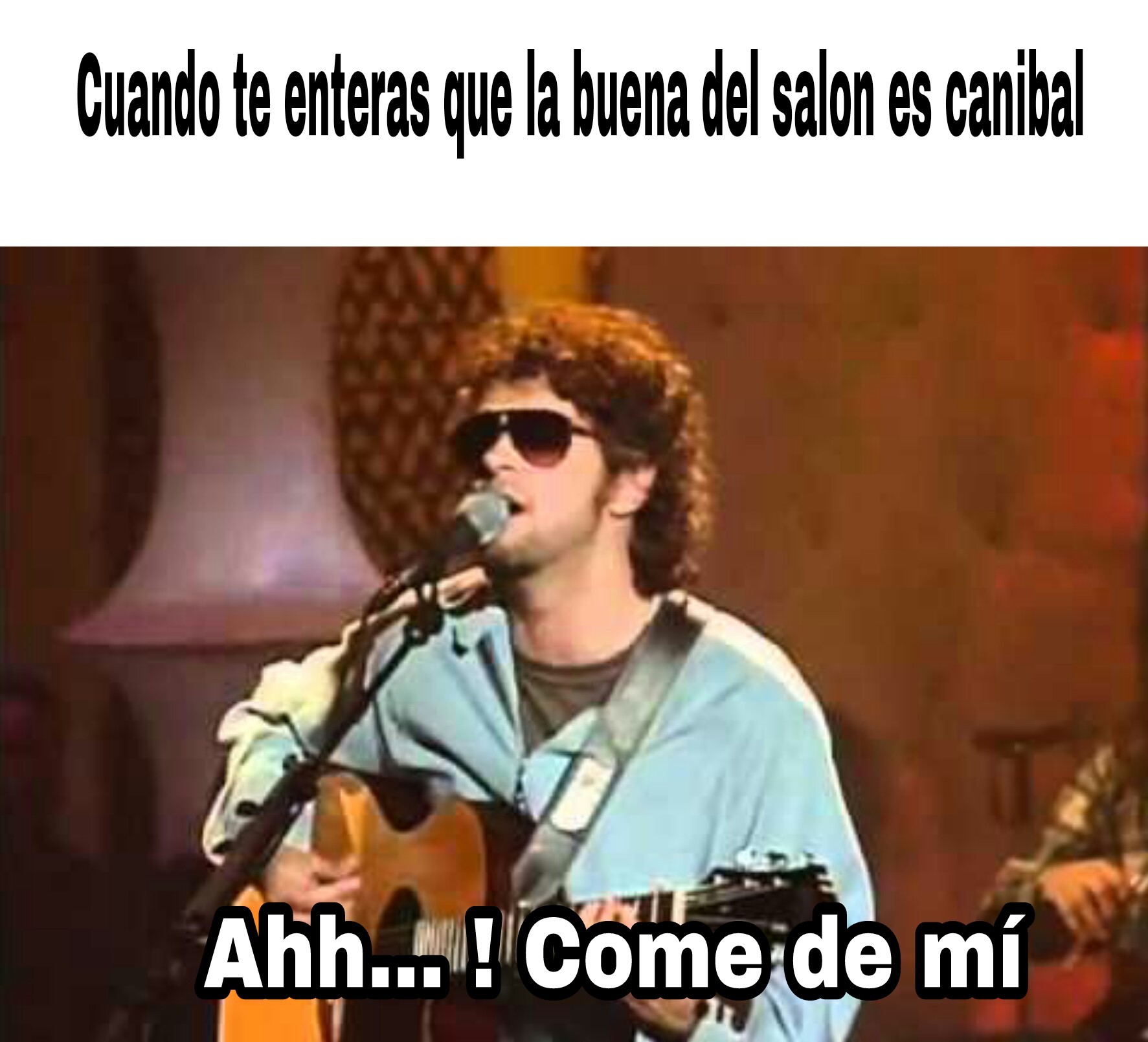 Entre canibales - meme