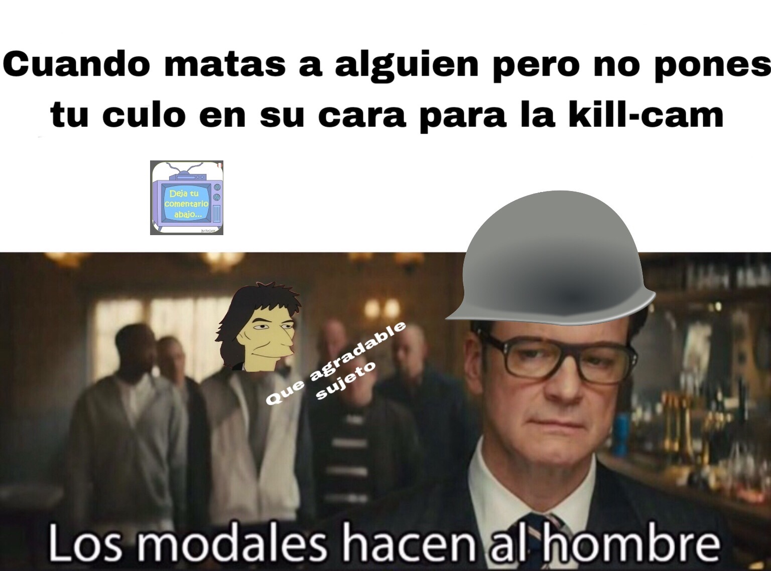 Maldito Billy porque tenias que poner tu culo en mi cara - meme