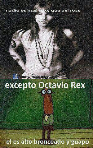 Octavio rex es hermoso - meme