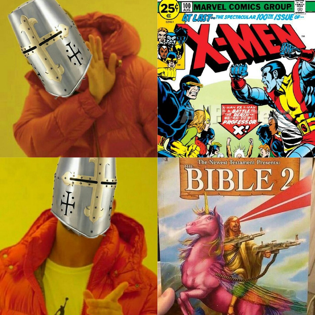 El manga para religiosos - meme