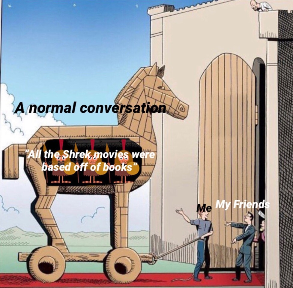 Trojan Horse Meme Template