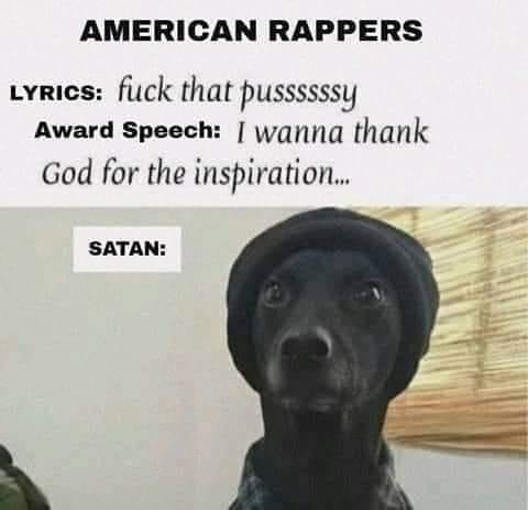 American Rappers - meme