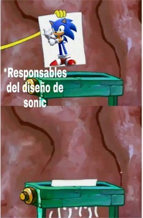 Sonic en drogas - meme