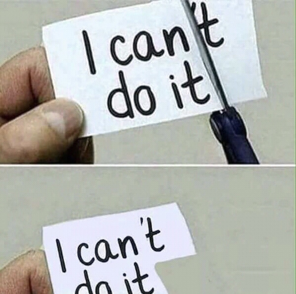 You Can’t Do It Meme By Isealdour Memedroid