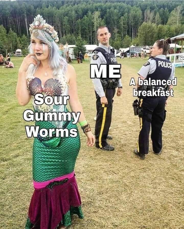 Who likes Sour worms? - meme