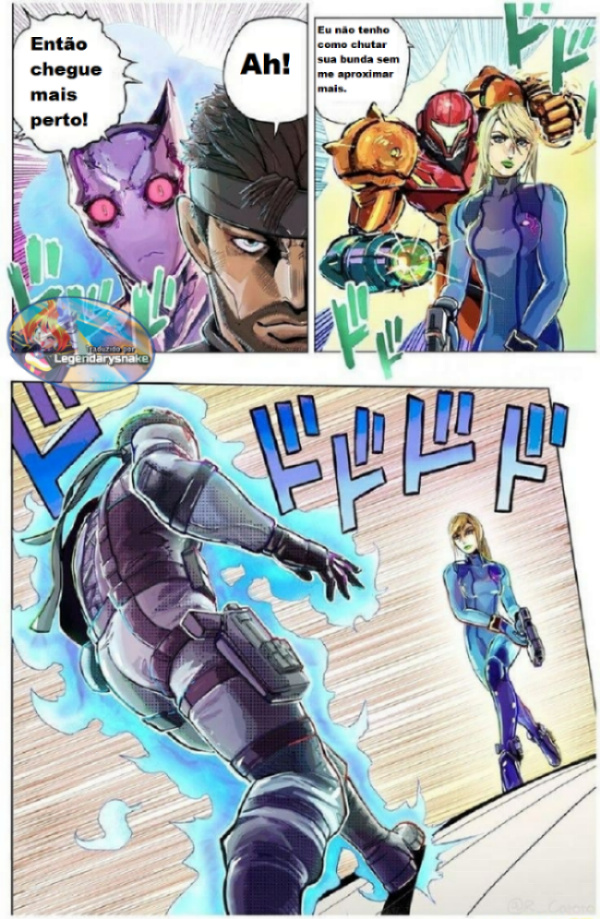 Crossover de Metal Gear, Metroid e - meme