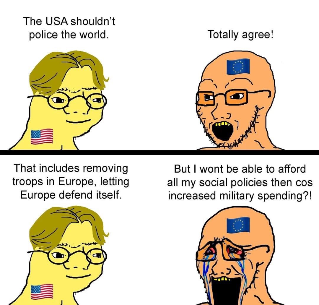 US-EU relationship - meme