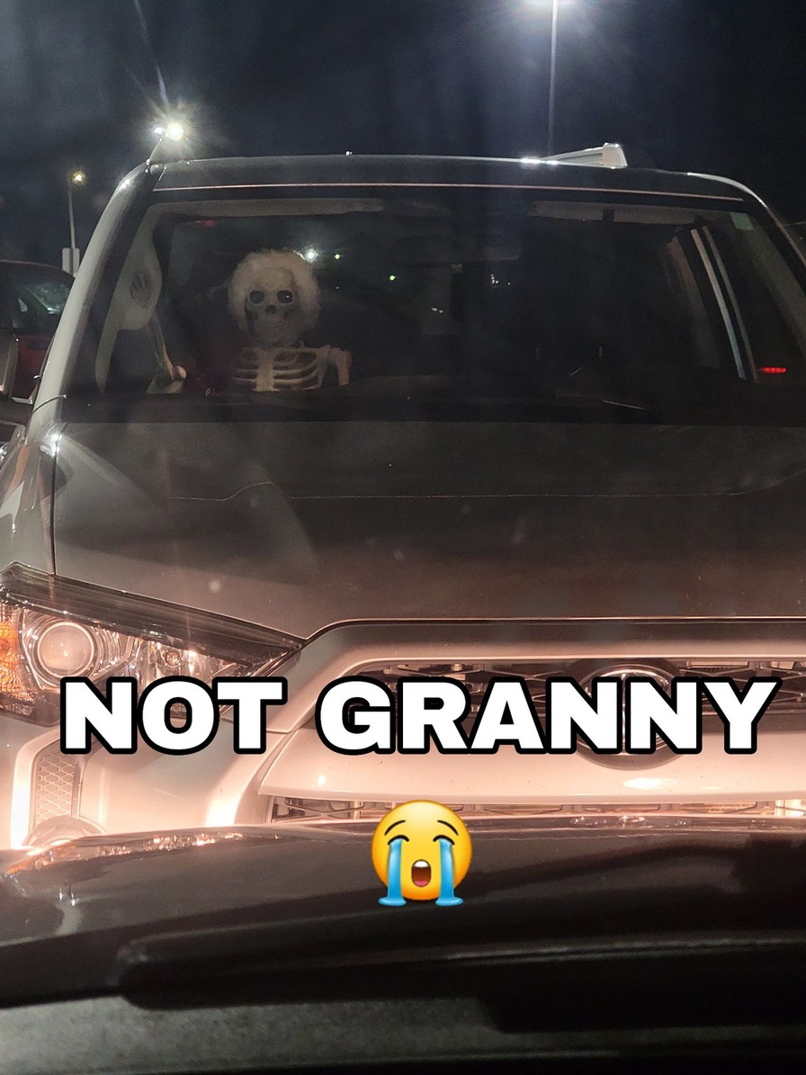Let granny take the wheel - meme
