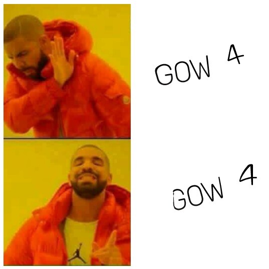 GOW 4 es mejor que GOW 4 - meme