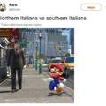 Italianos do Norte x italianos do Sul