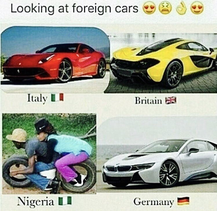 Nigerian Lamborghoni - meme