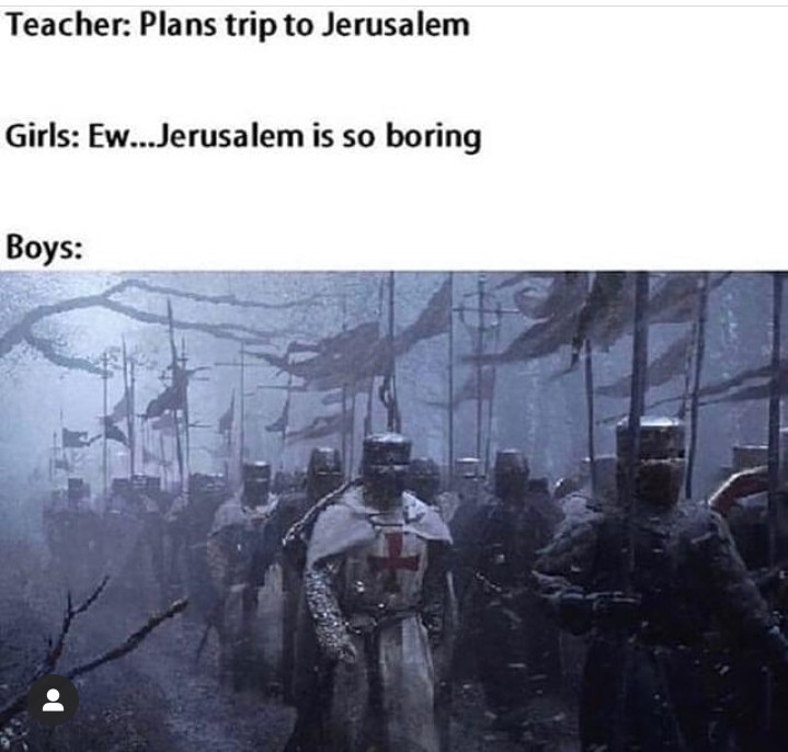 Et nostrum Jerusalém - meme