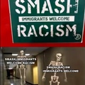aplasta inmigrantes, bienvenido racismo
